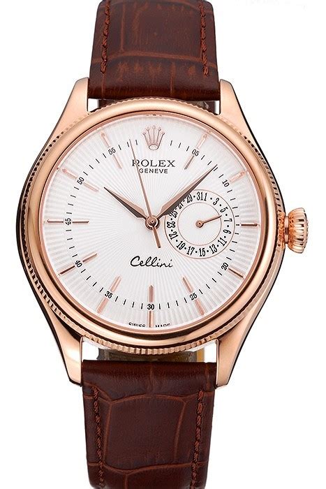 rolex cellini white rose dial|Rolex cellini dates.